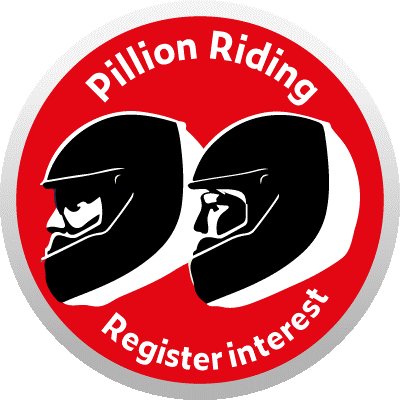 pillion rider course logo